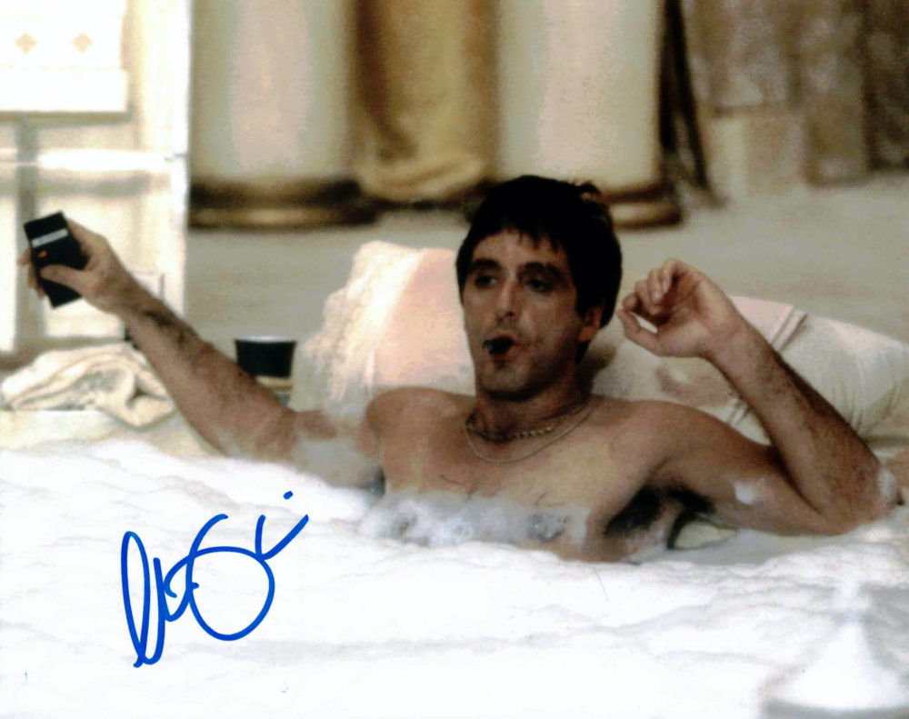 Al Pacino / Scarface - autogram