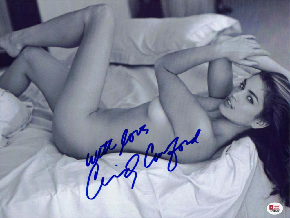 Cindy Crawford - autogram