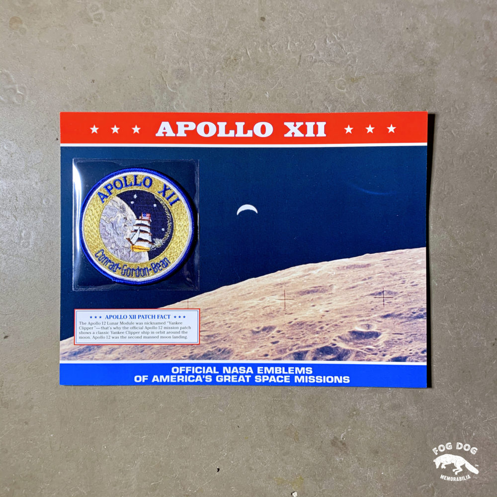 Oficiální textilní nášivka NASA - APOLLO XII