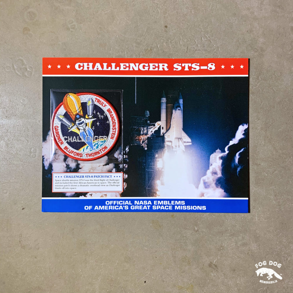Oficiální textilní nášivka NASA - CHALLENGER STS-8