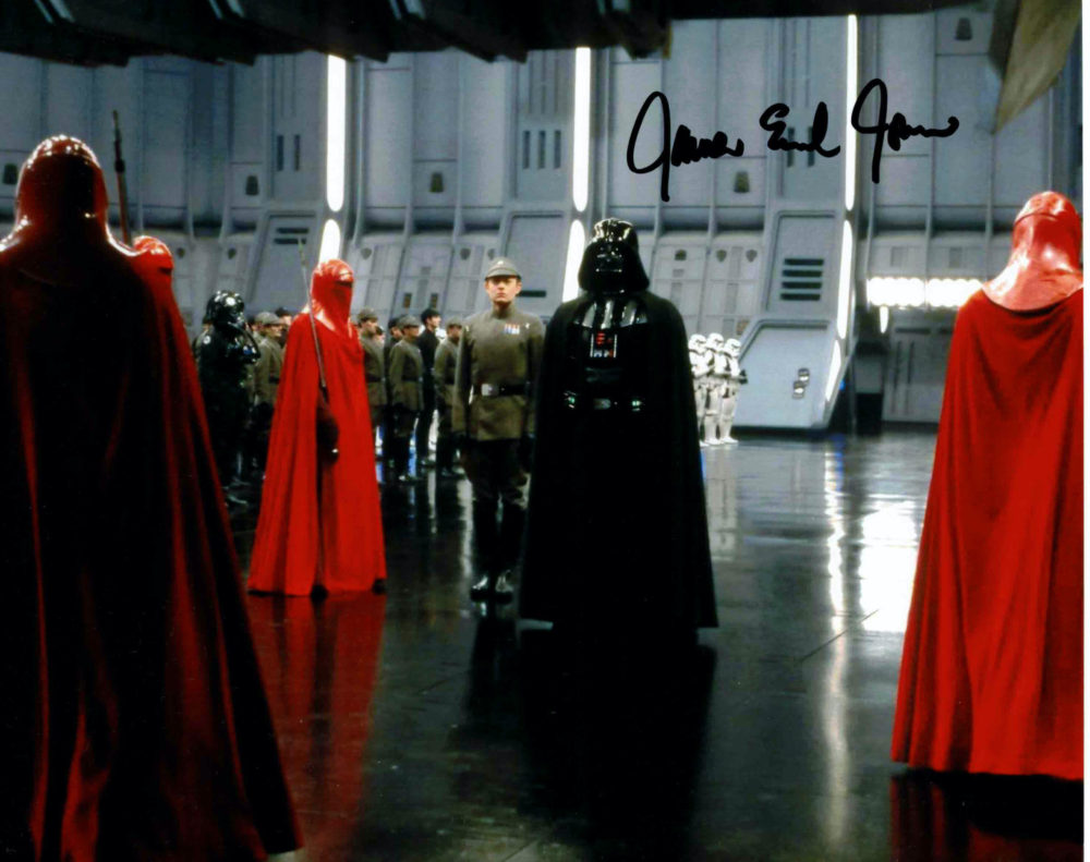 James Earl Jones / Darth Vader - autogram
