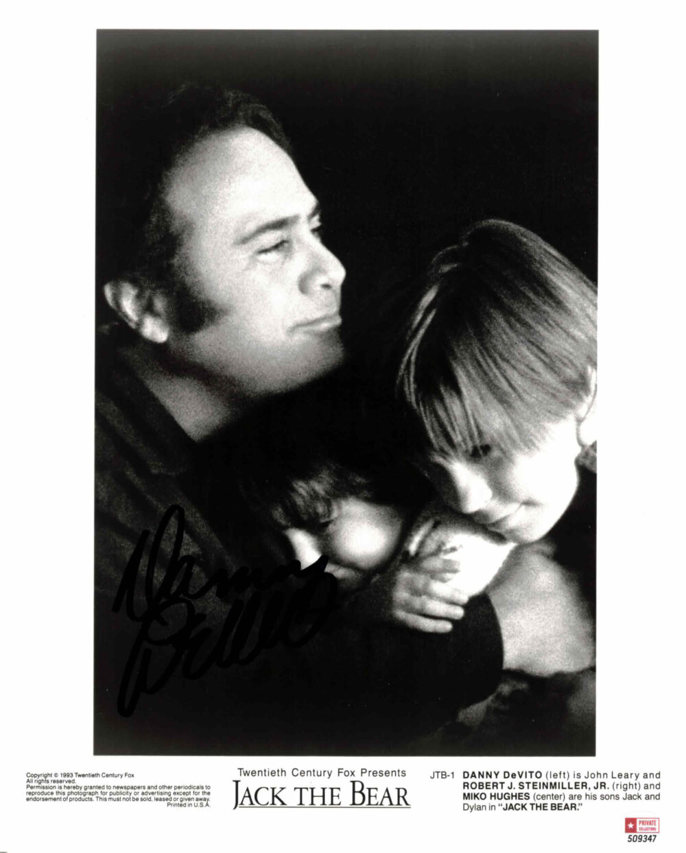 Danny DeVito - autogram