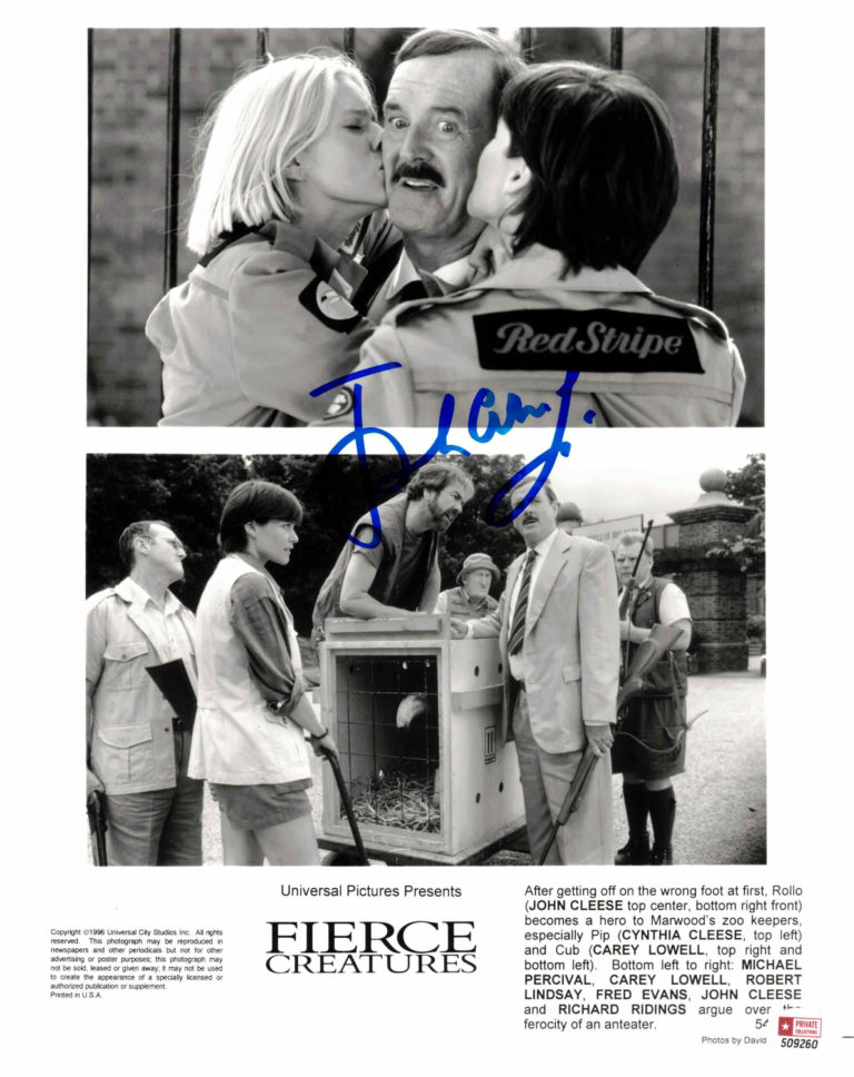 John Cleese - autogram