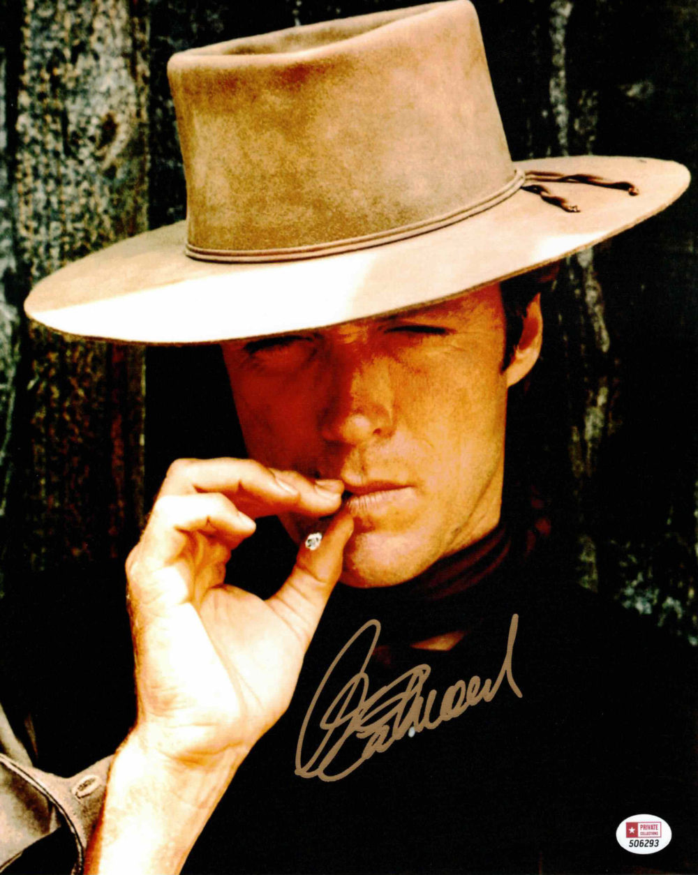 Clint Eastwood - autogram