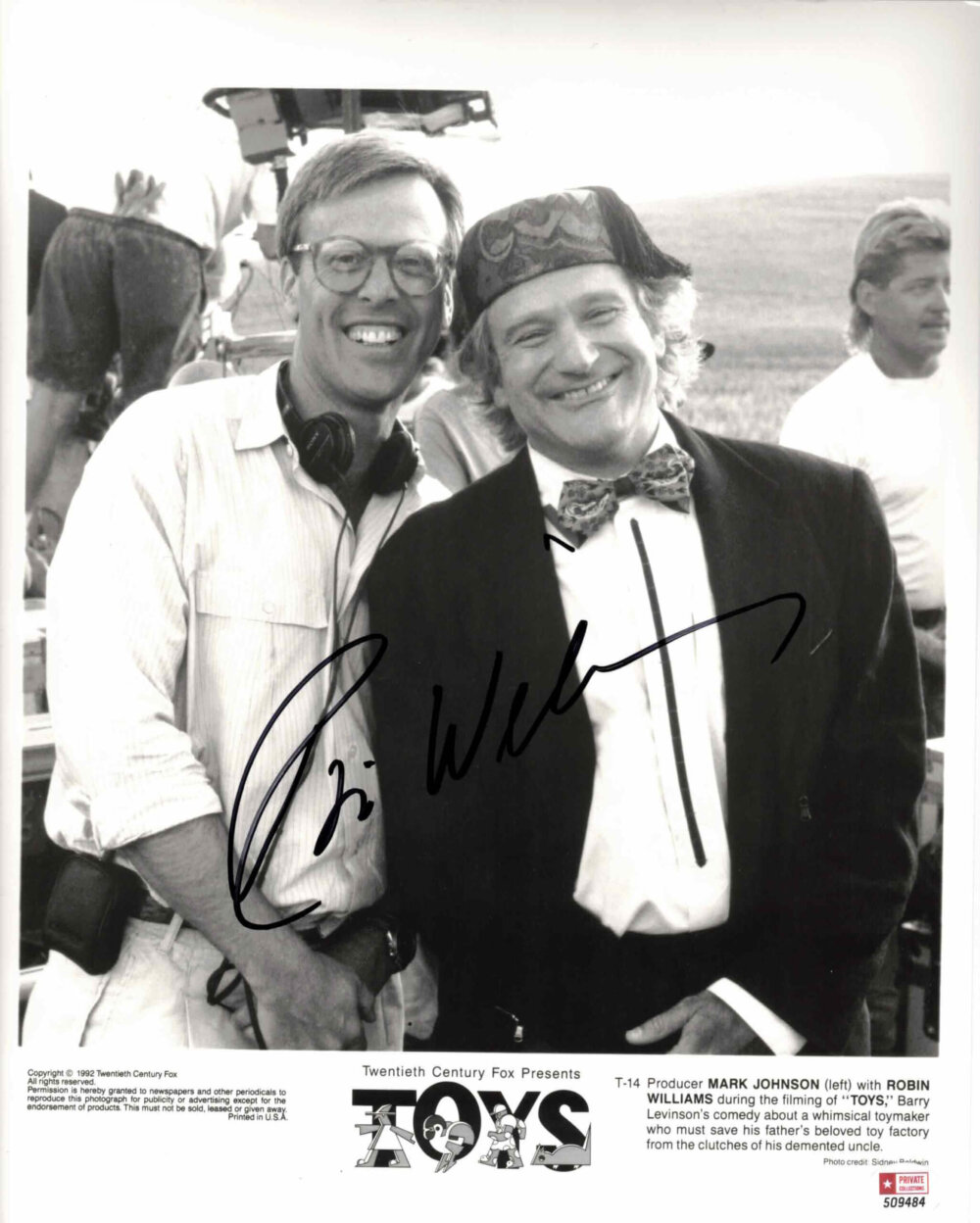 Robin Williams - autogram