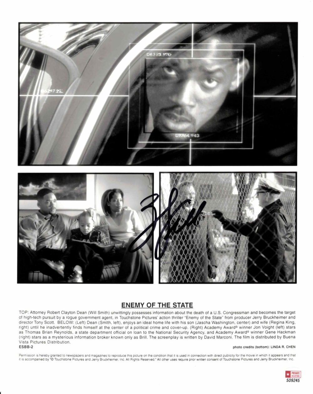 Will Smith - autogram