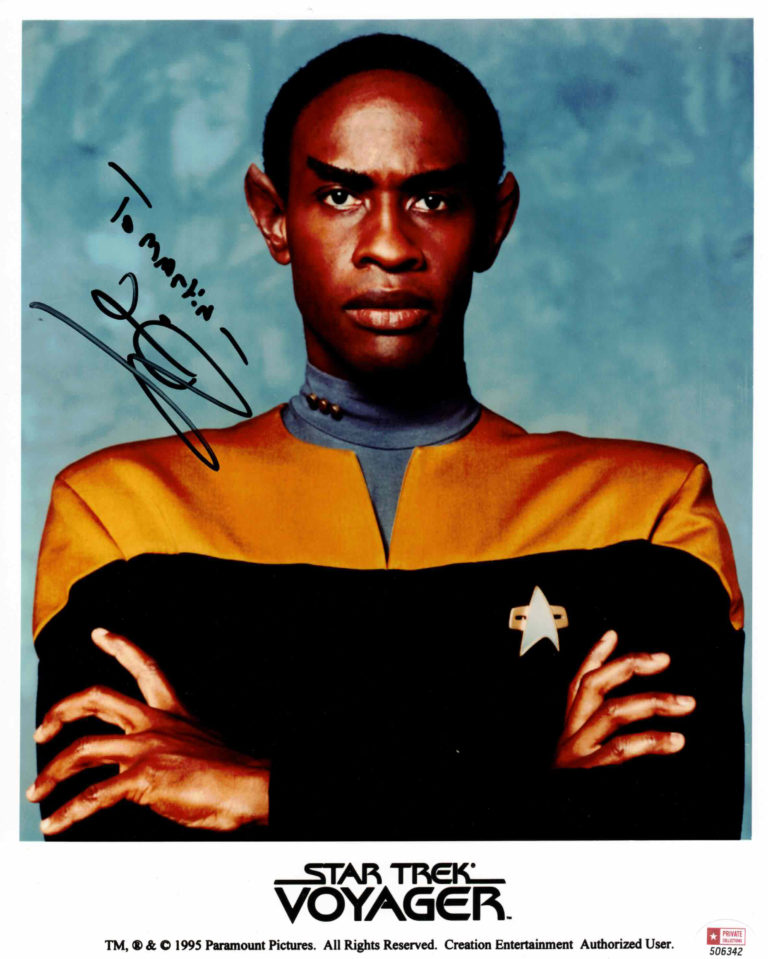 Tim Russ / Star Trek - autogram