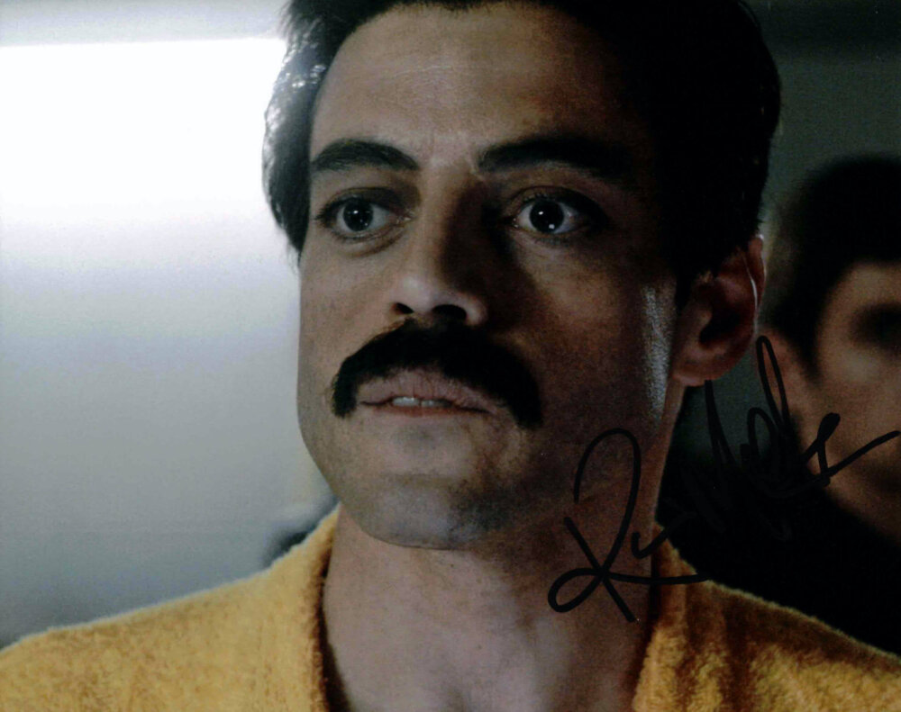 Rami Malek jako Freddie Mercury / QUEEN - autogram