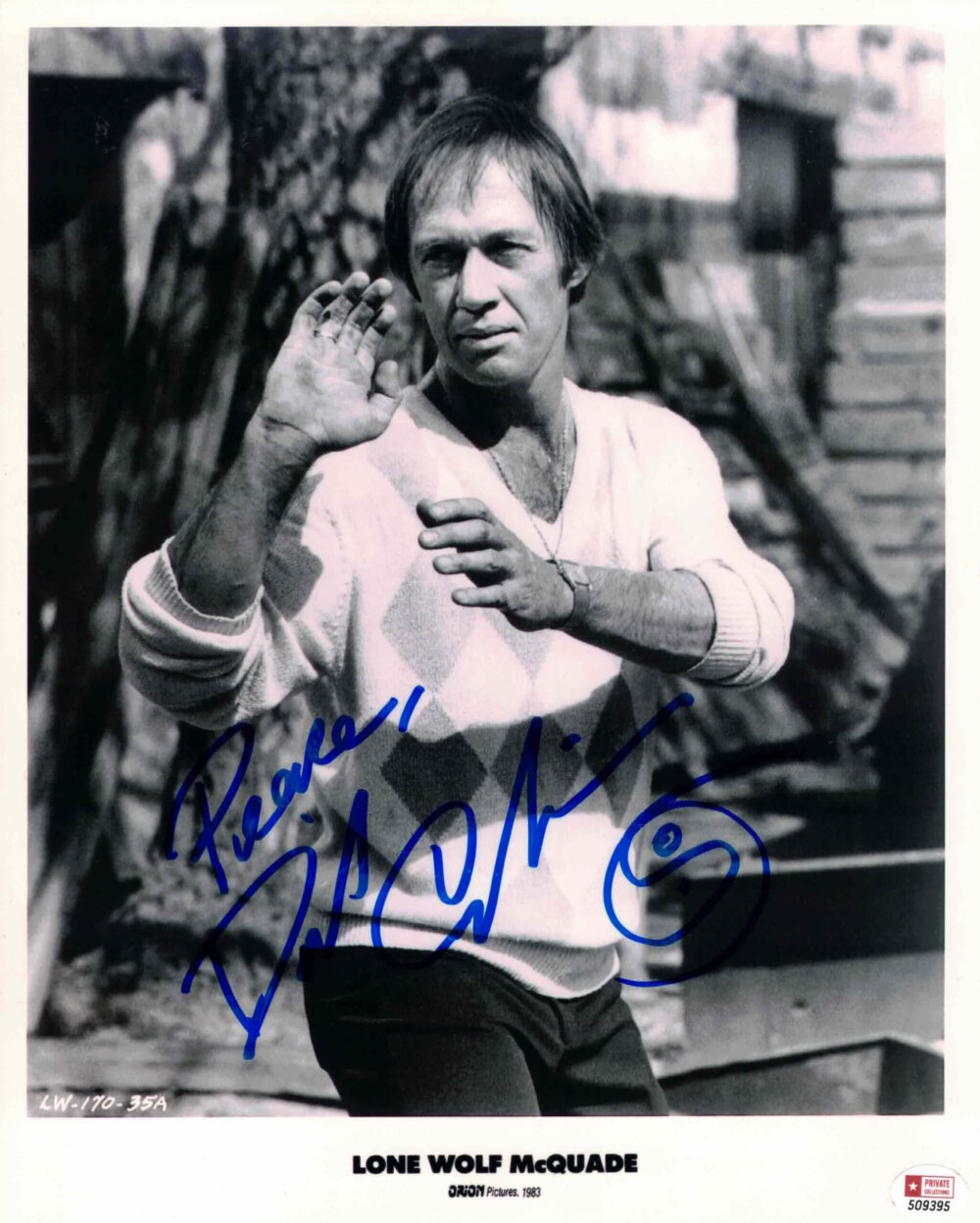 David Carradine - autogram