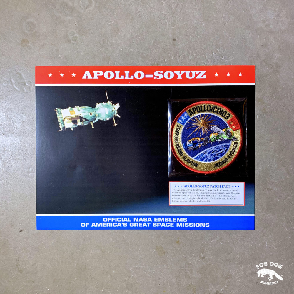 Oficiální textilní nášivka NASA - APOLLO-SOYUZ