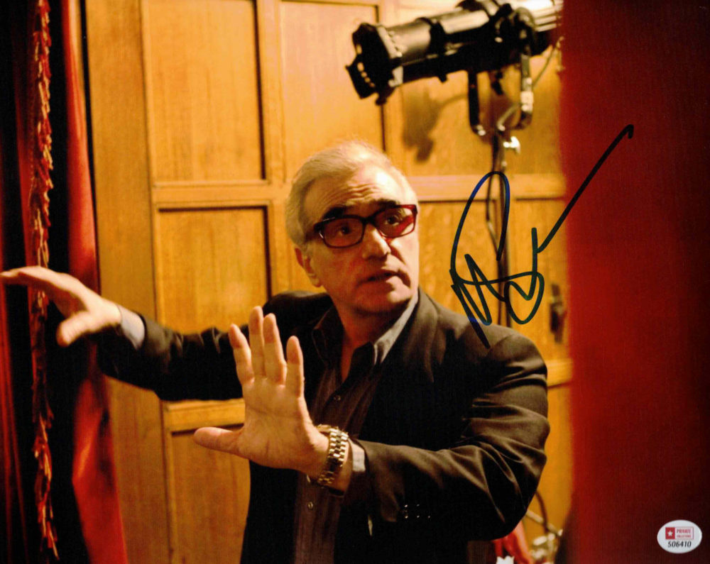 Martin Scorsese - autogram