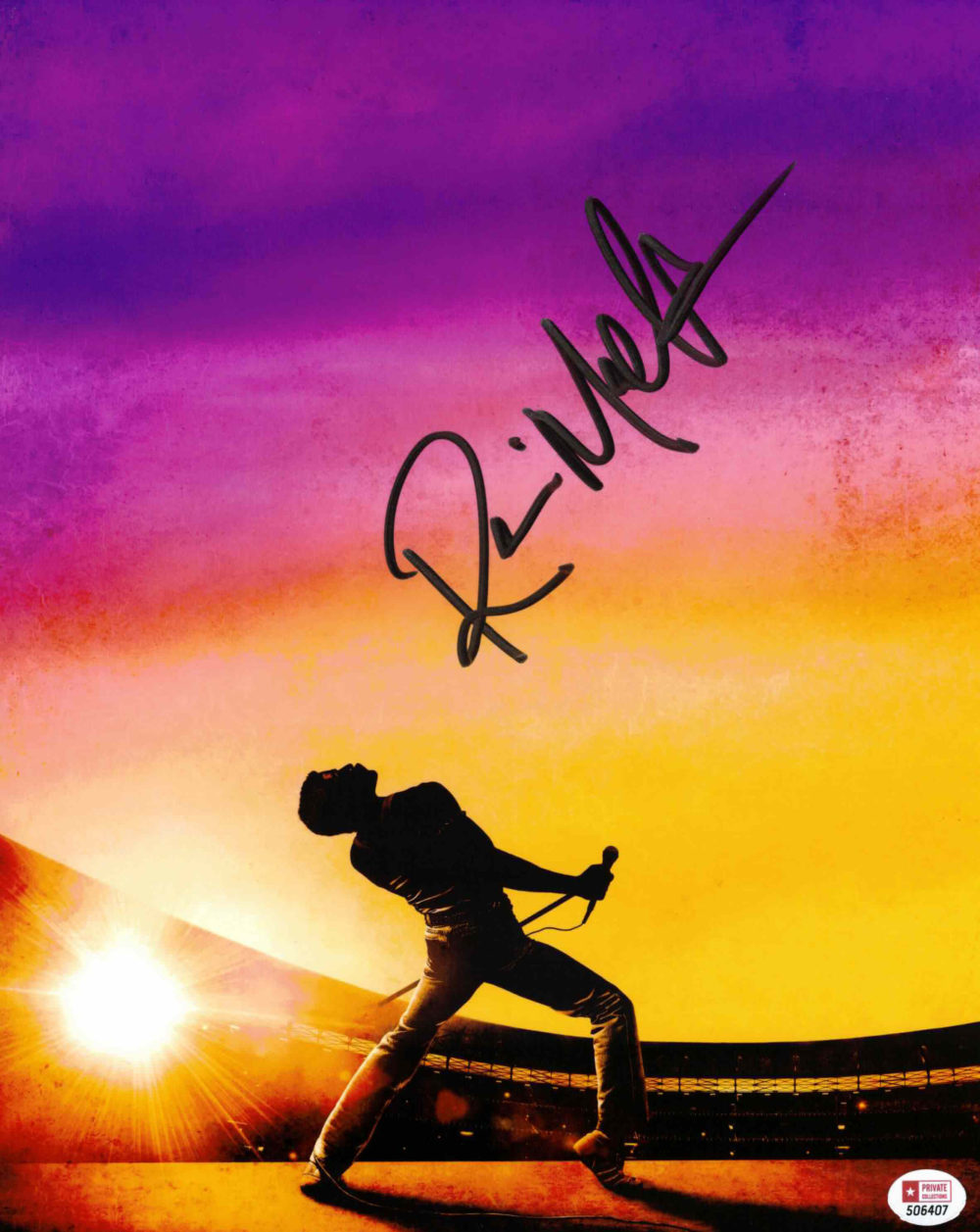 Rami Malek jako Freddie Mercury / QUEEN - autogram