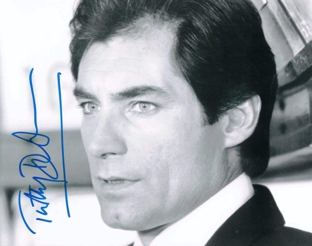 Timothy Dalton - autogram