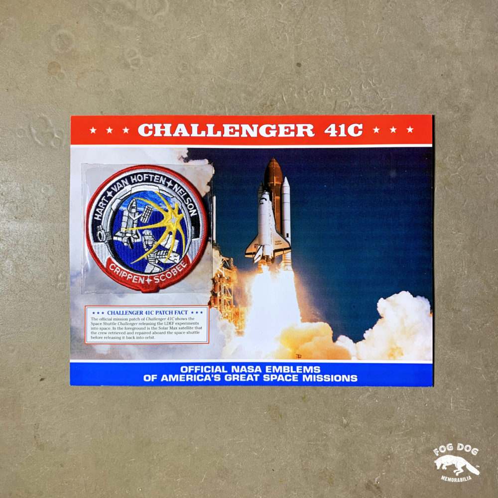 Oficiální textilní nášivka NASA - CHALLENGER 41C