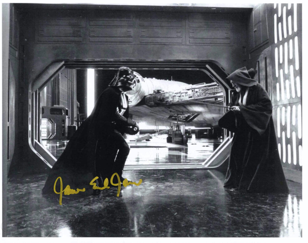 James Earl Jones / Darth Vader - autogram