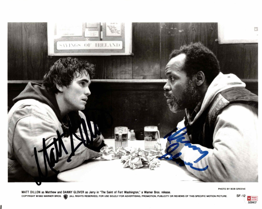 Matt Dillon & Danny Glover - autogram