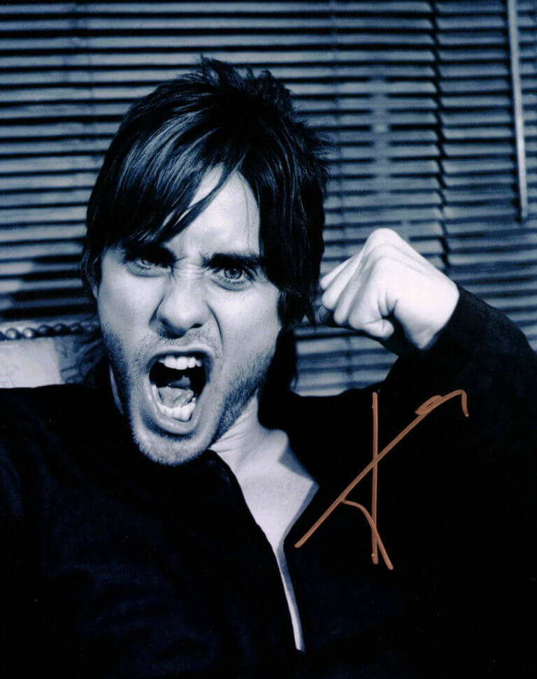 Jared Leto - autogram