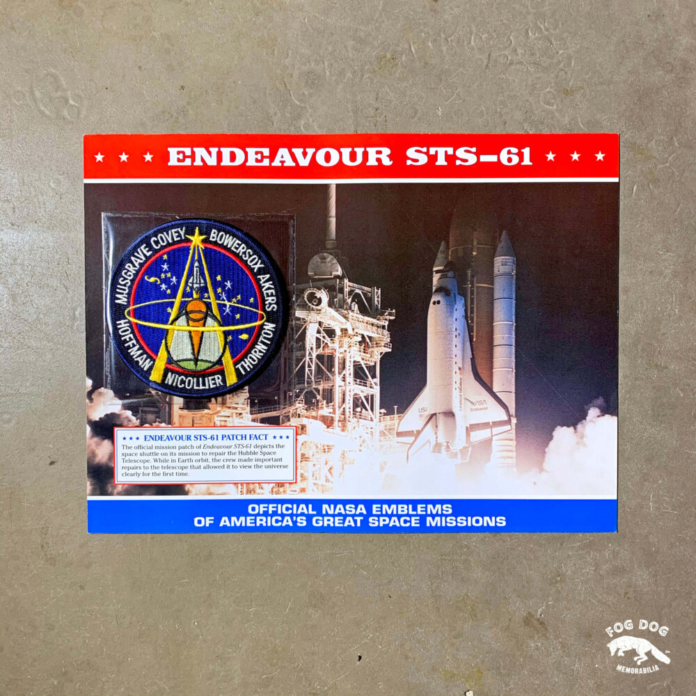Oficiální textilní nášivka NASA - ENDEAVOUR STS-61