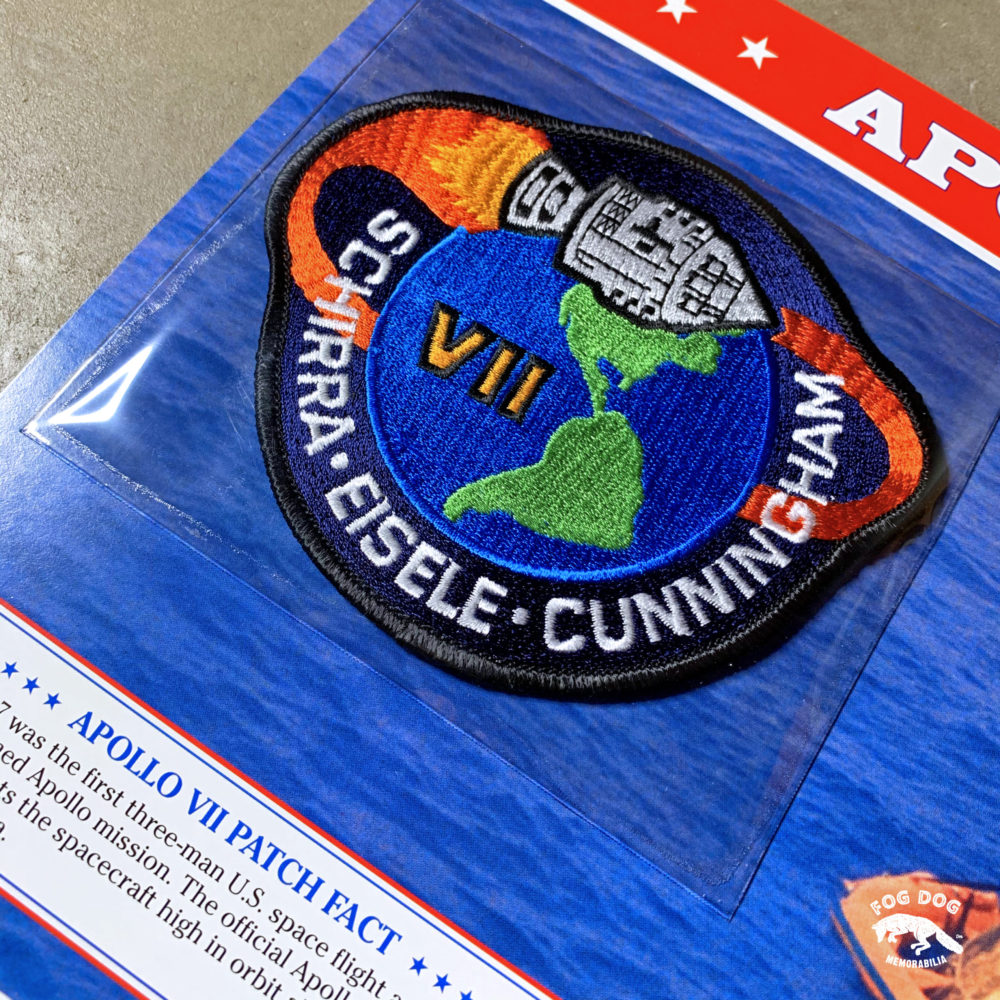 Oficiální textilní nášivka NASA - APOLLO VII