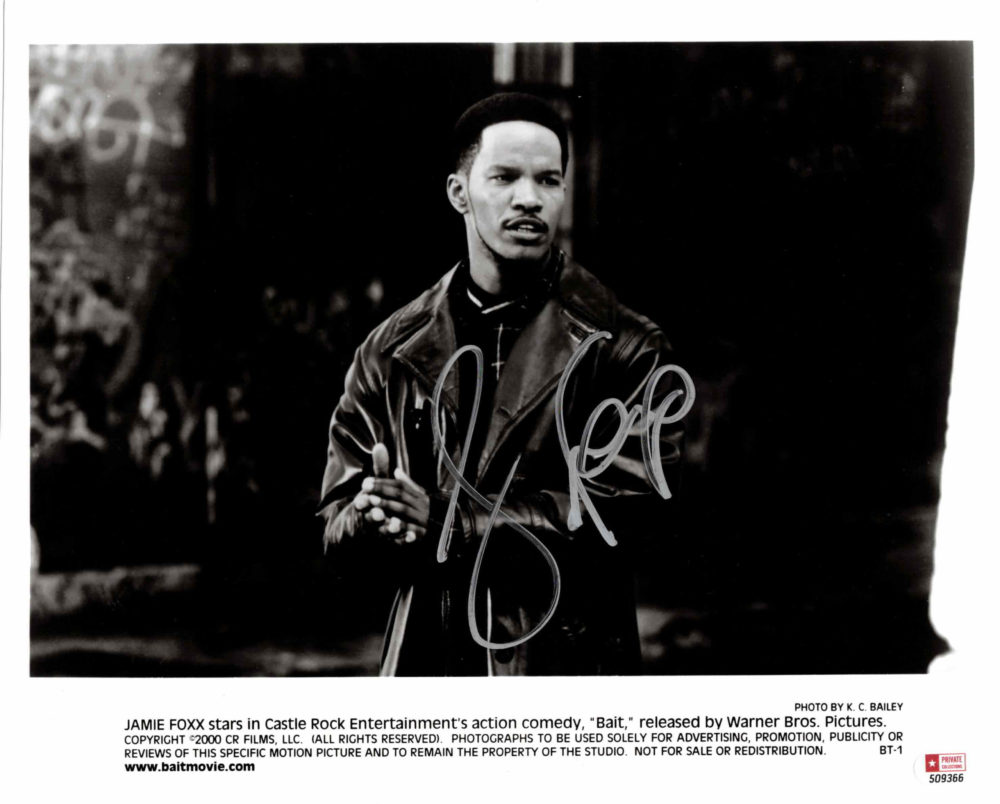 Jamie Foxx - autogram