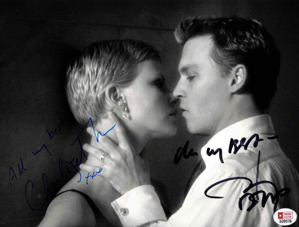 Johnnny Depp & Charlize Theron