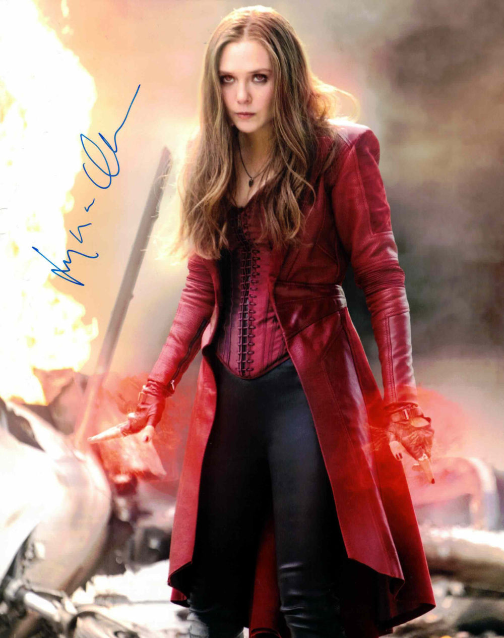 Elizabeth Olsen / Avengers - autogram
