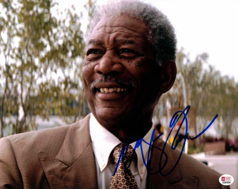 Morgan Freeman - autogram