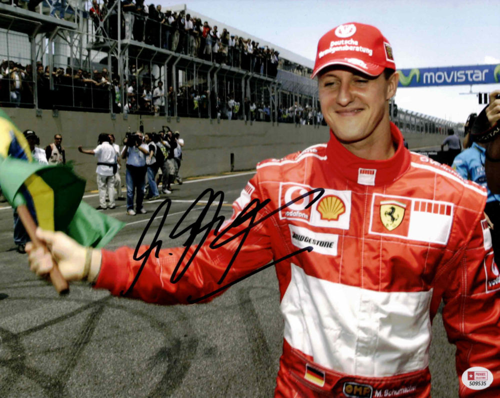 Michael Schumacher - autogram