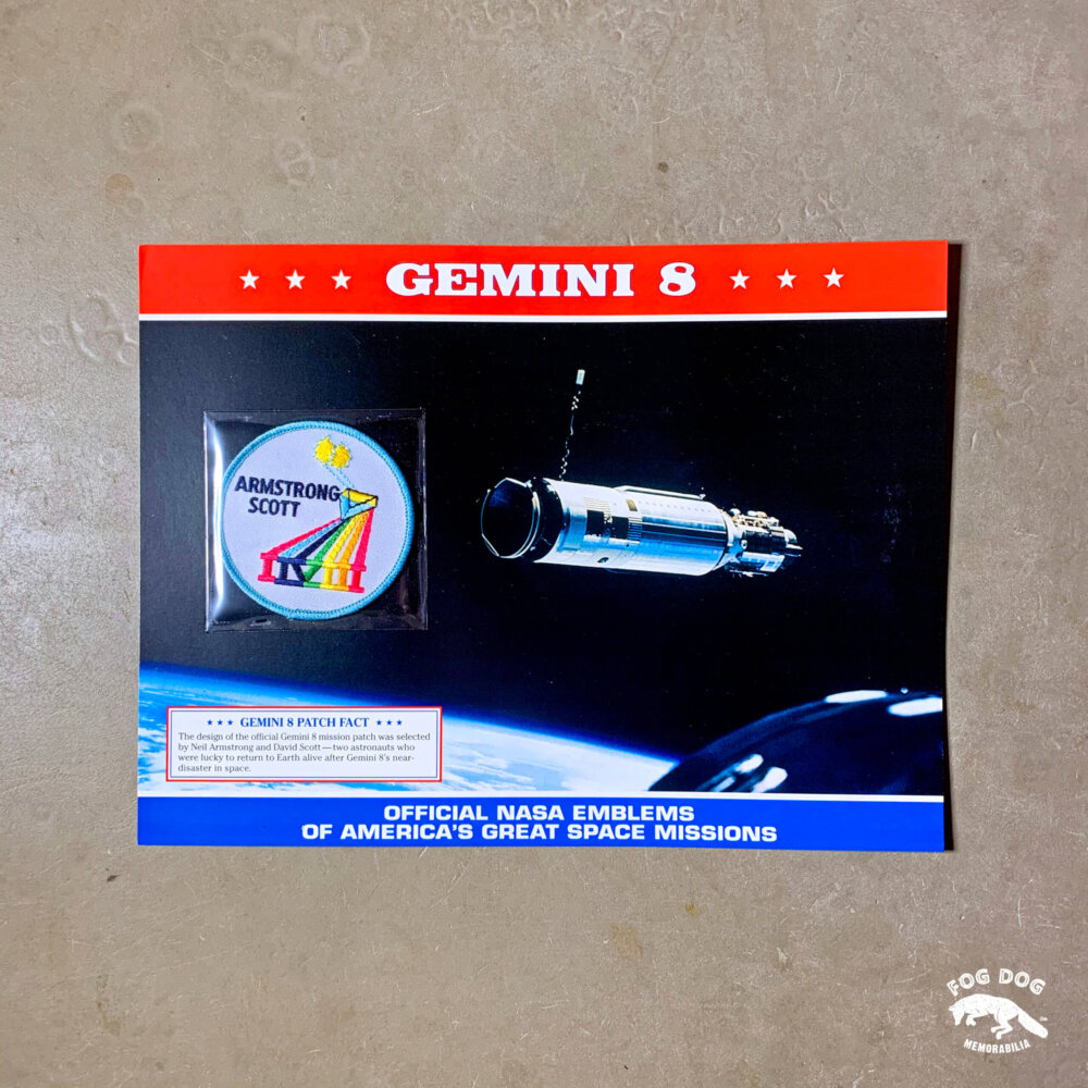 Oficiální textilní nášivka NASA - GEMINI 8