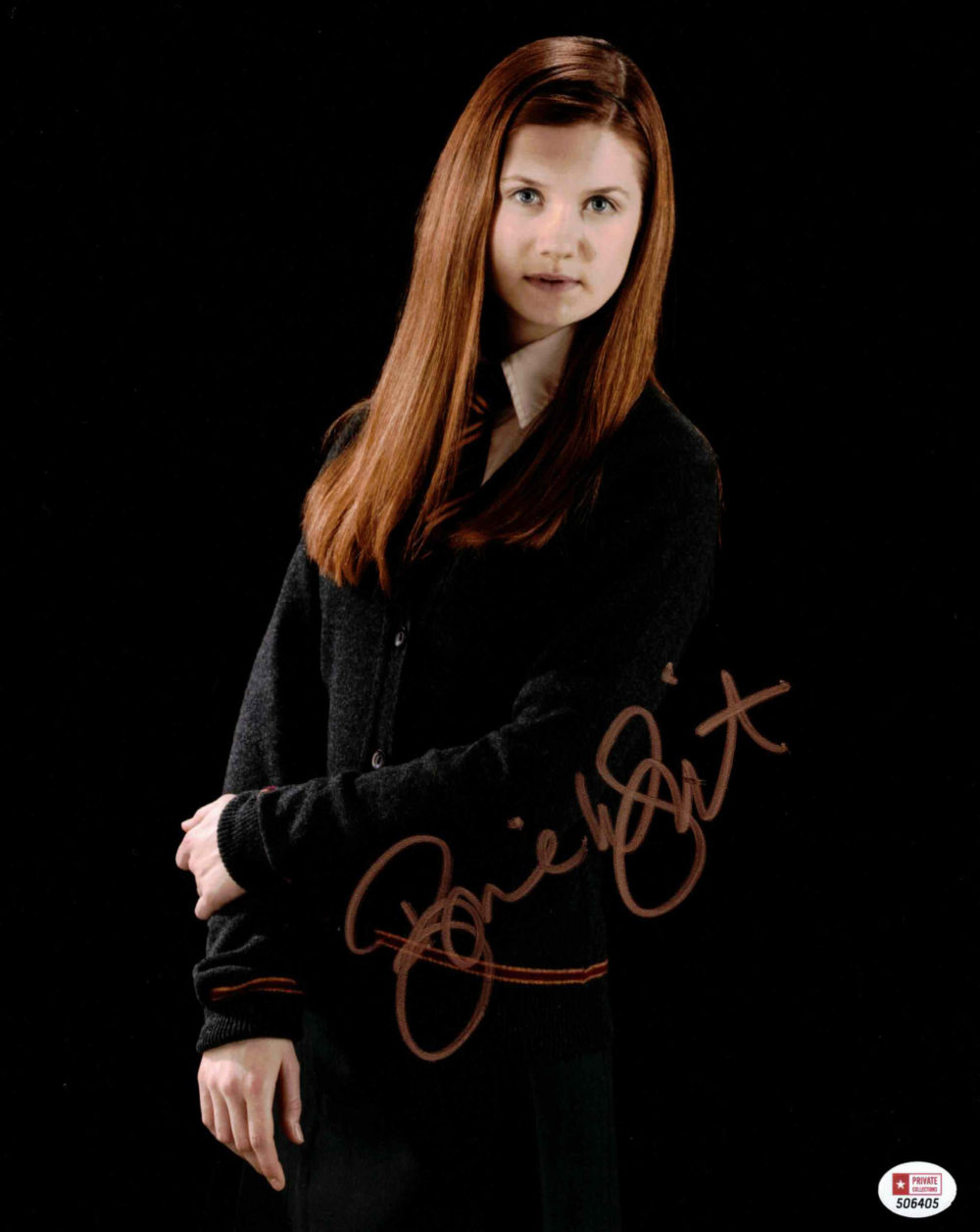 Bonnie Wright / Ginny Weasleyová, Harry Potter - autogram