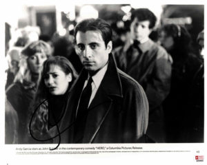 Andy Garcia - autogram