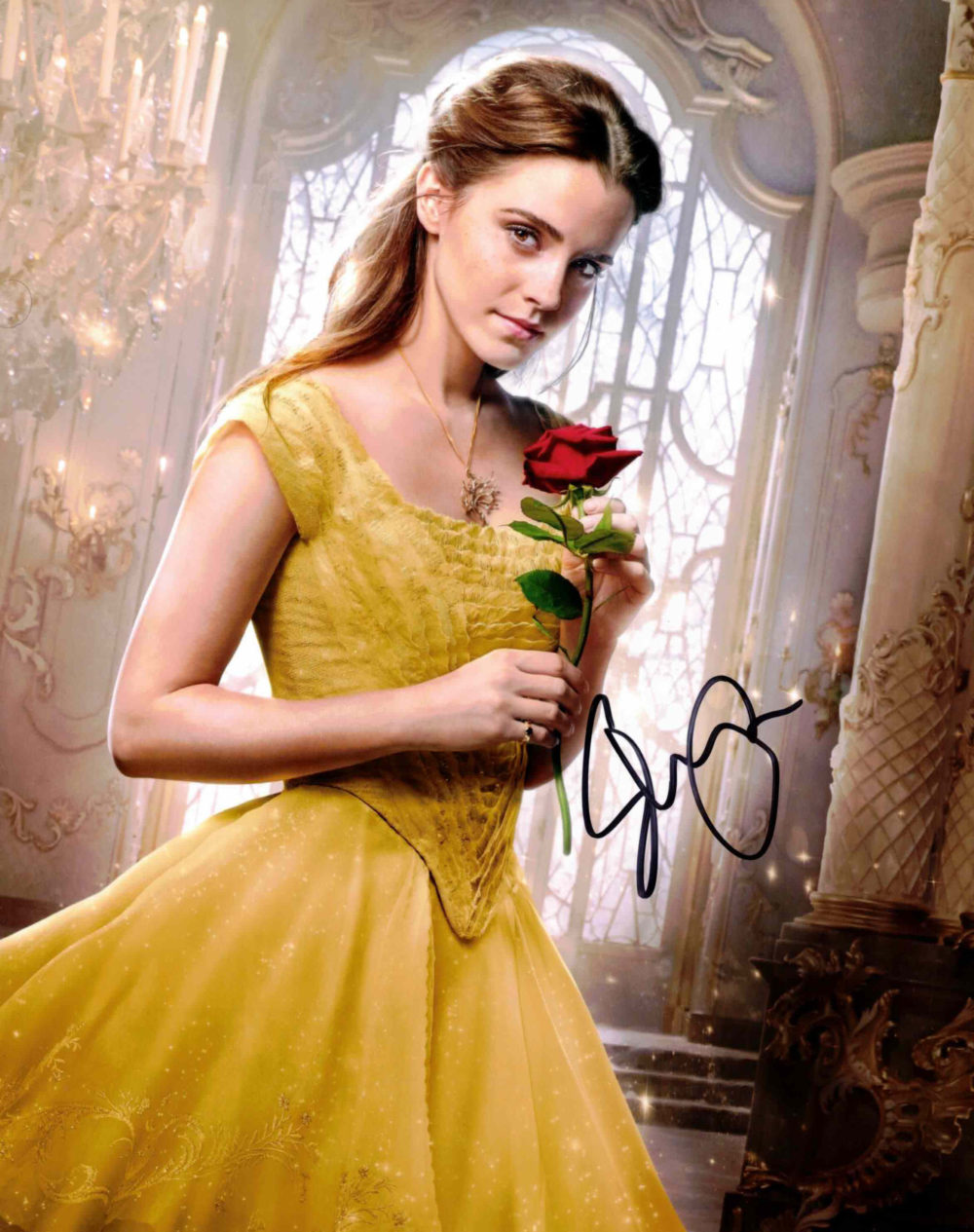 Emma Watson / Kráska a zvíře - autogram