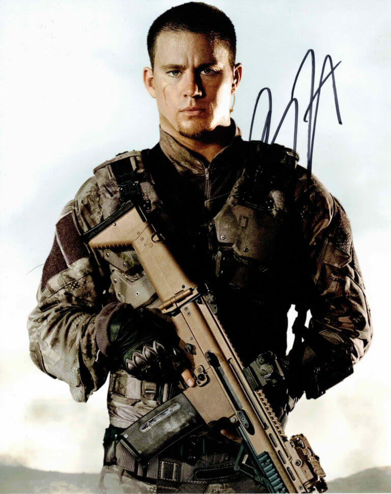 Channing Tatum - autogram