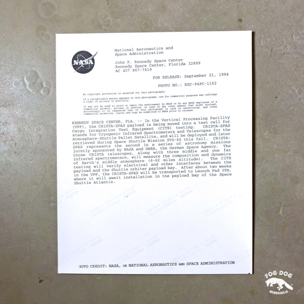 Oficiální fotografie NASA (1993)