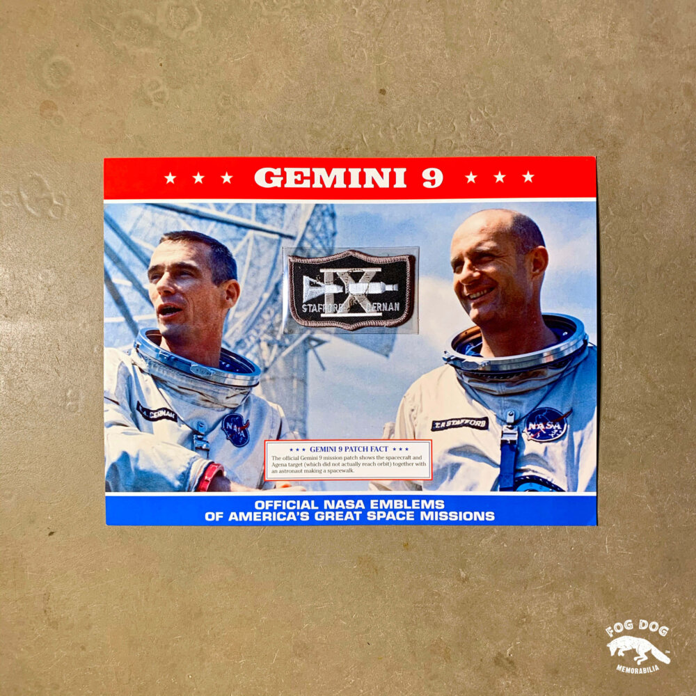 Oficiální textilní nášivka NASA - GEMINI 9
