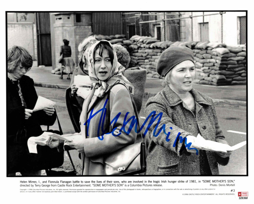 Helen Mirren - autogram