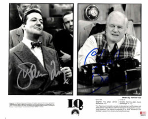 Charles Durning & Stephen Frye - autogram