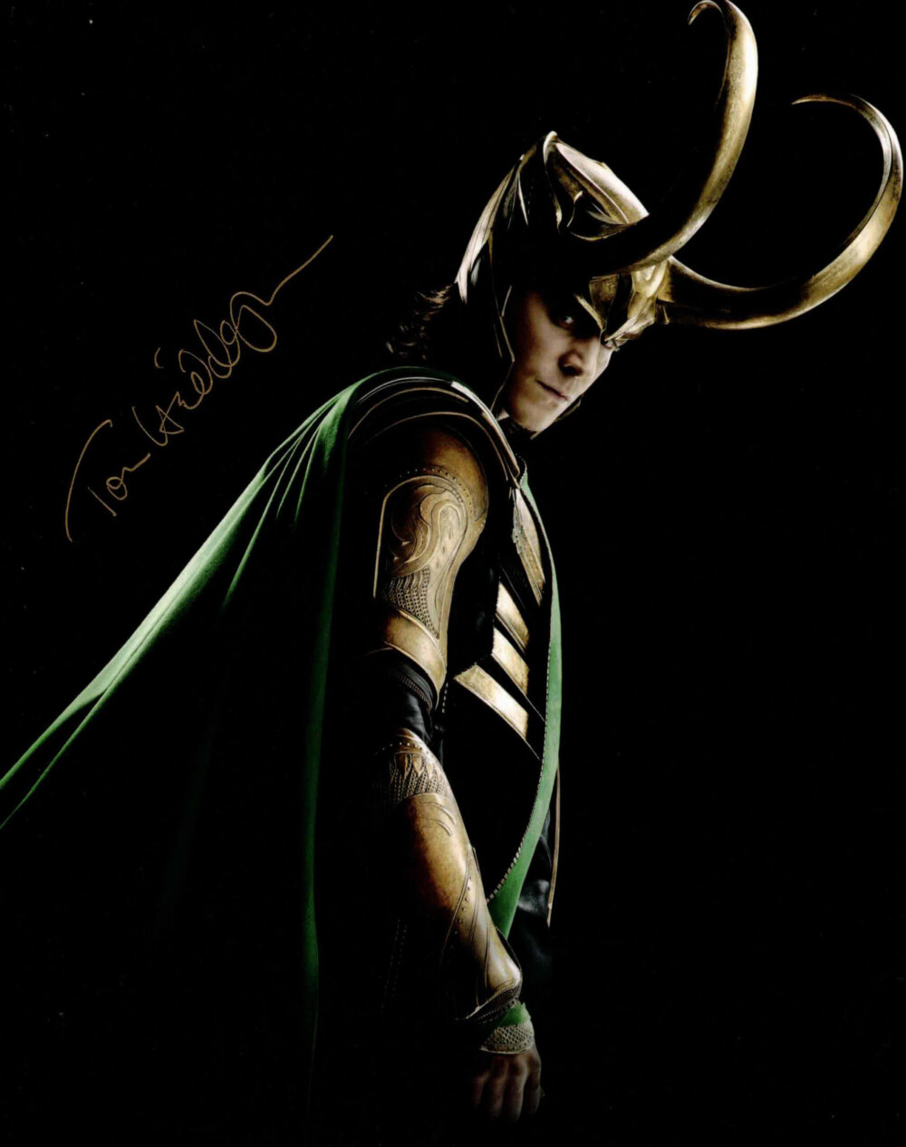 Tom Hiddleston - autogram