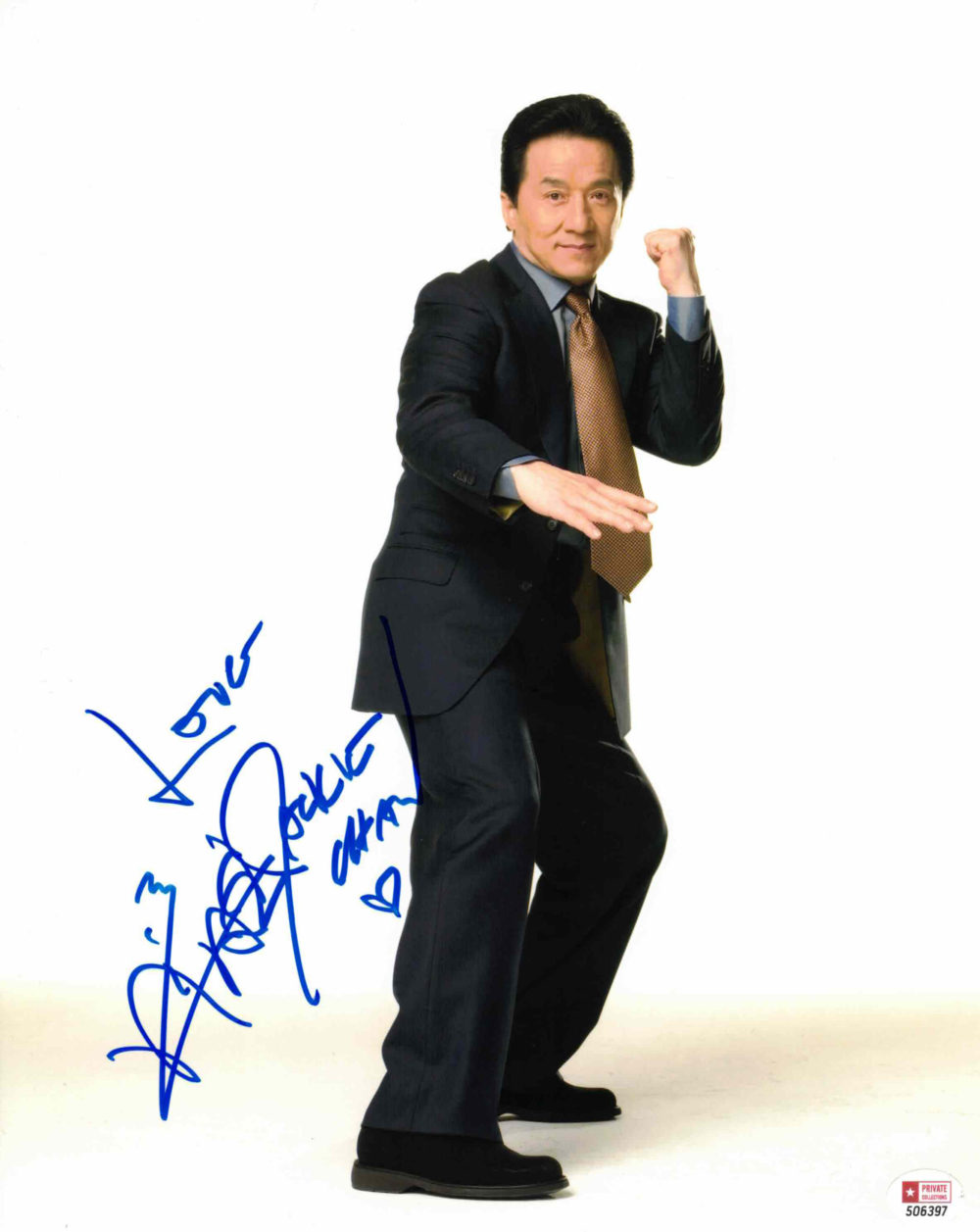 Jackie Chan - autogram