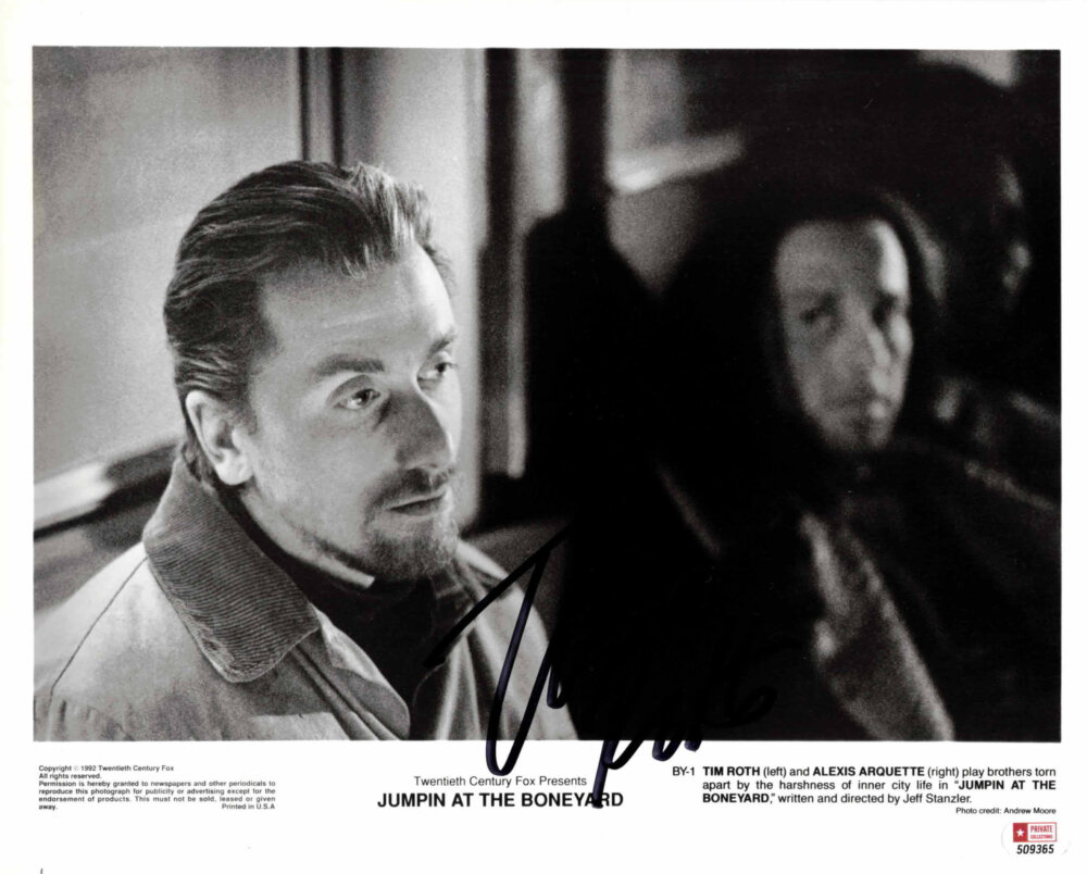 Tim Roth - autogram