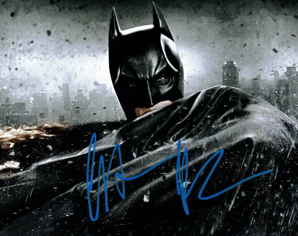 Christian Bale / Batman - autogram