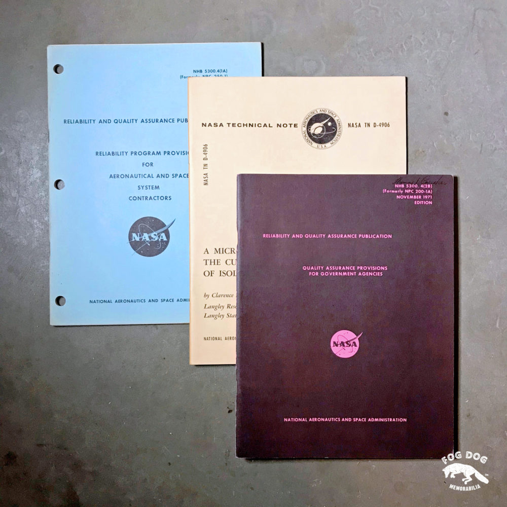 Brožury NASA - 3 ks (1970-1971)