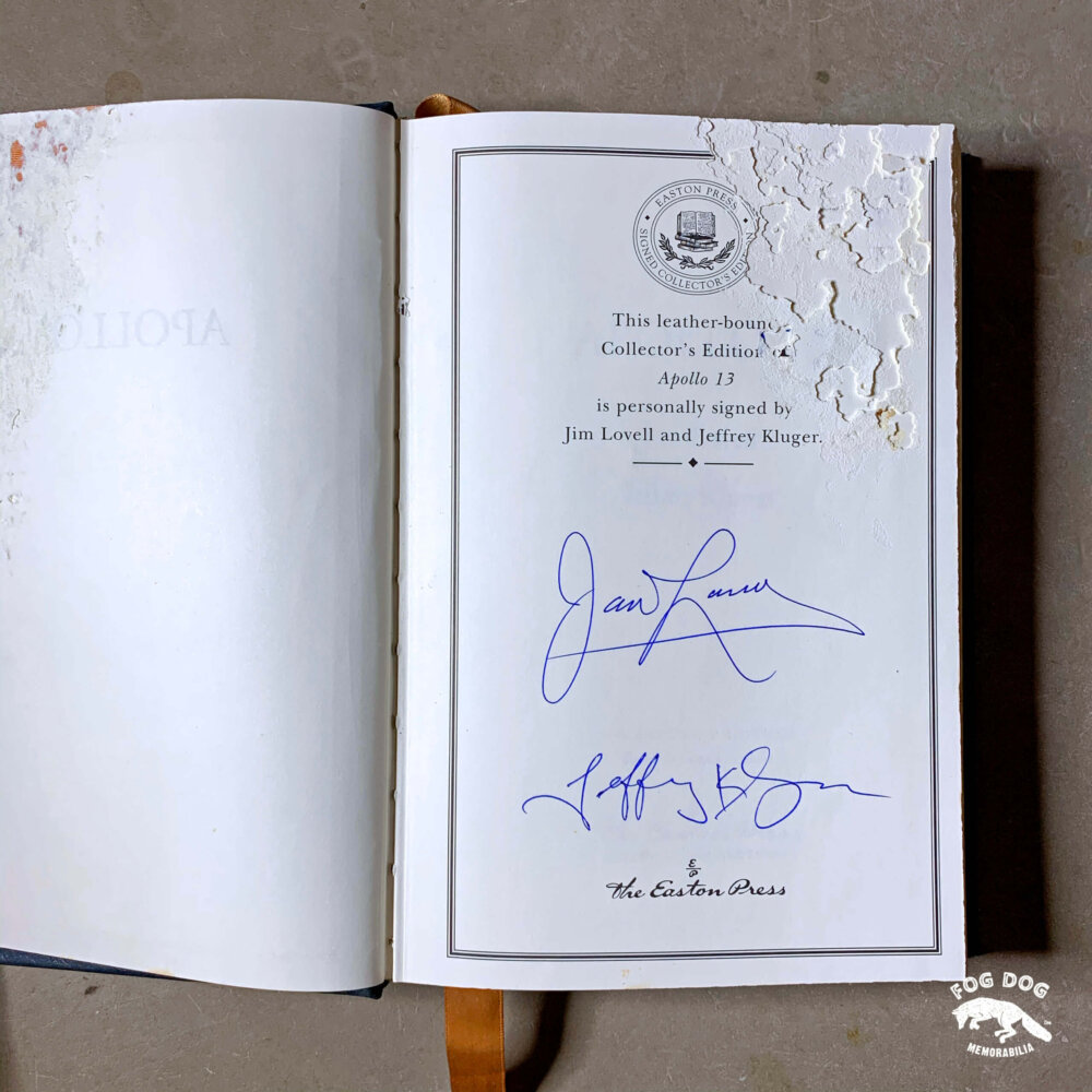 Autogram / Jim Lovell - kapitán Apolla 13 - ve speciálním limitovaném nákladu