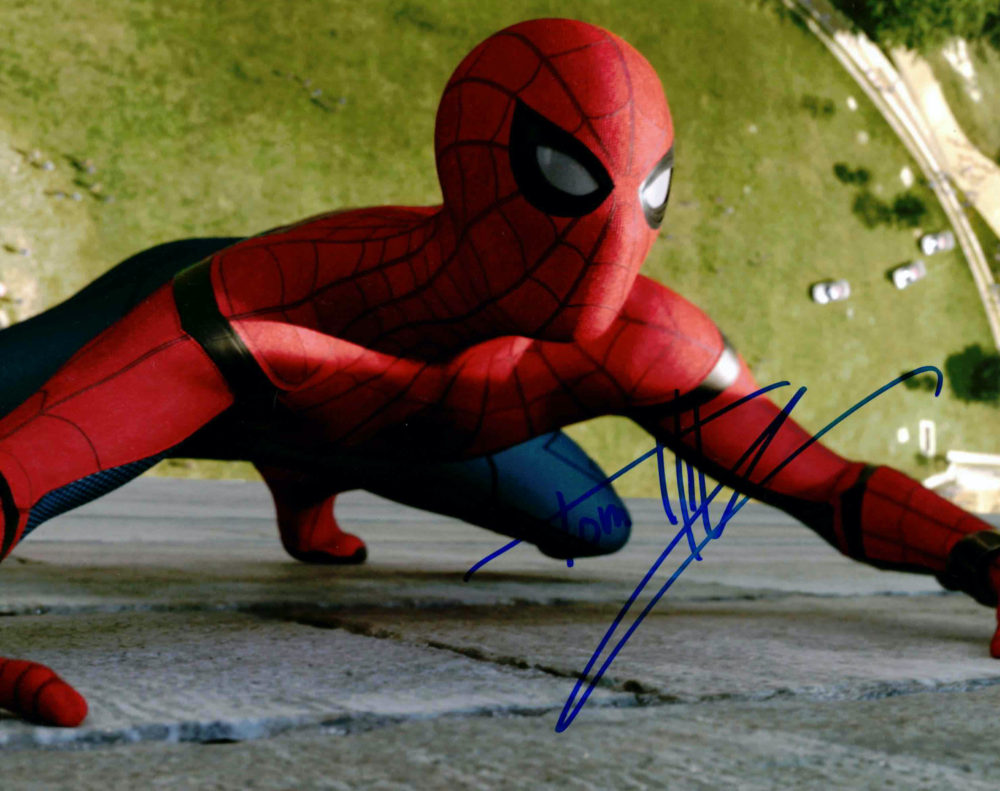 Tom Holland / Spider-Man - autogram