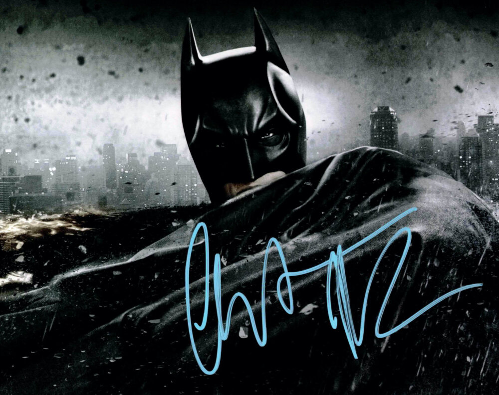 Christian Bale / Batman - autogram