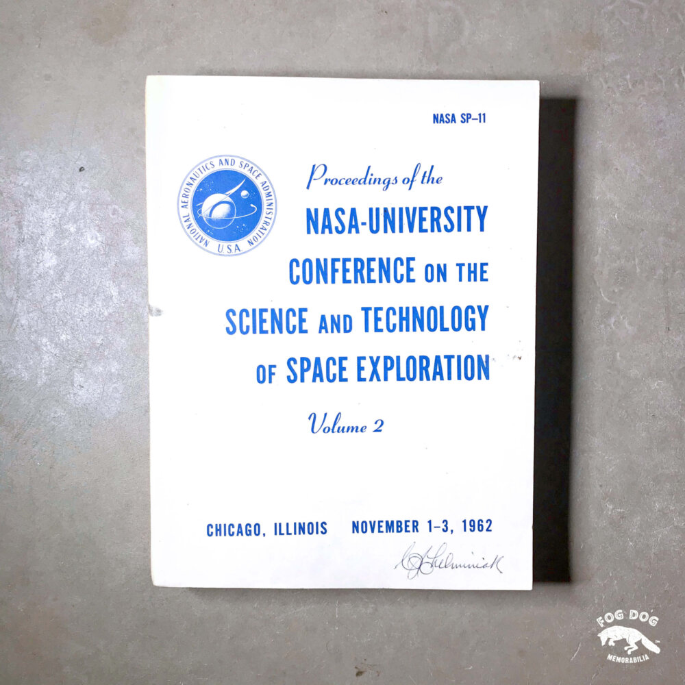 Příručka NASA - University Conference on Science, Space Exploration z roku 1962