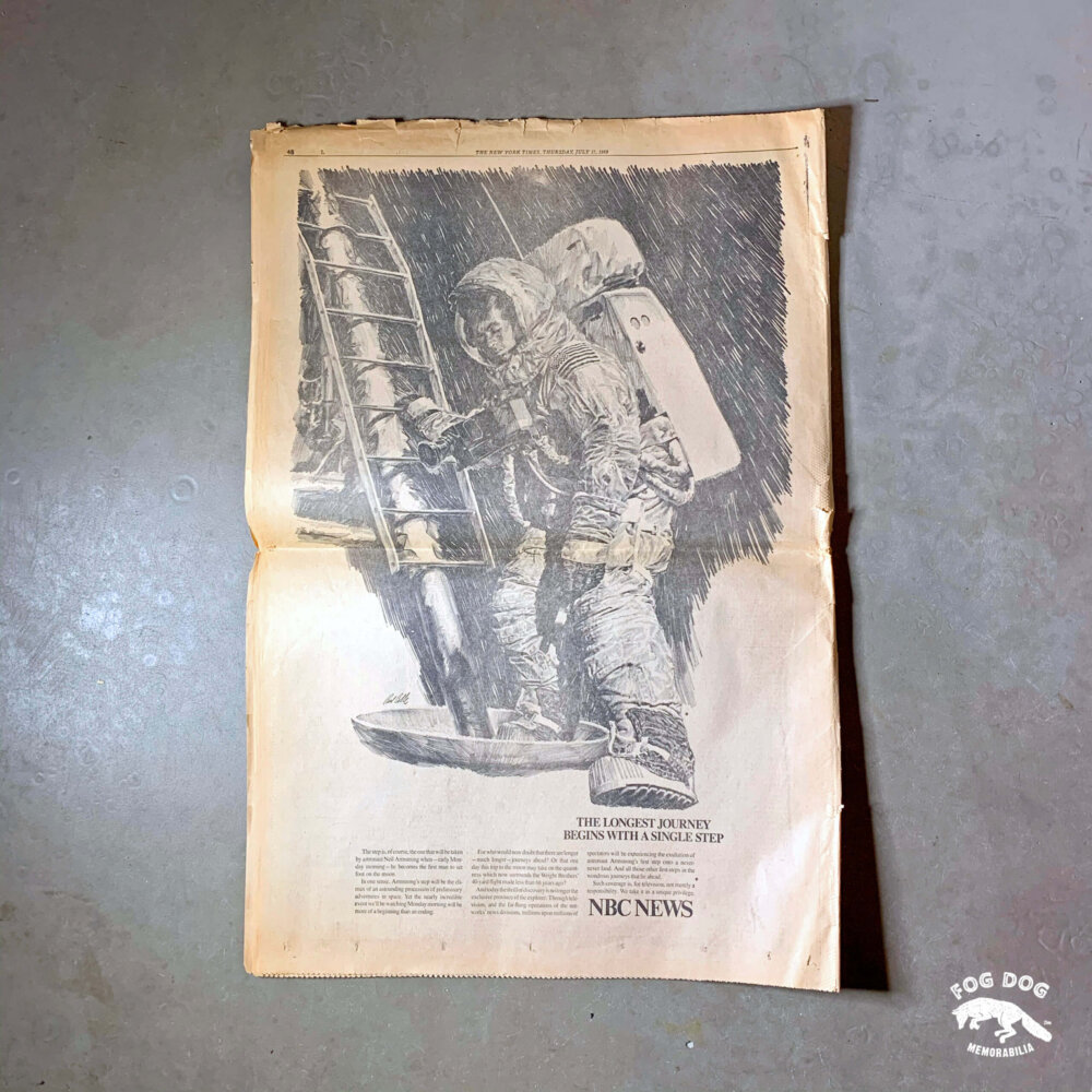 Vydání novin z 21.7.1969 - NEW YORK TIMES