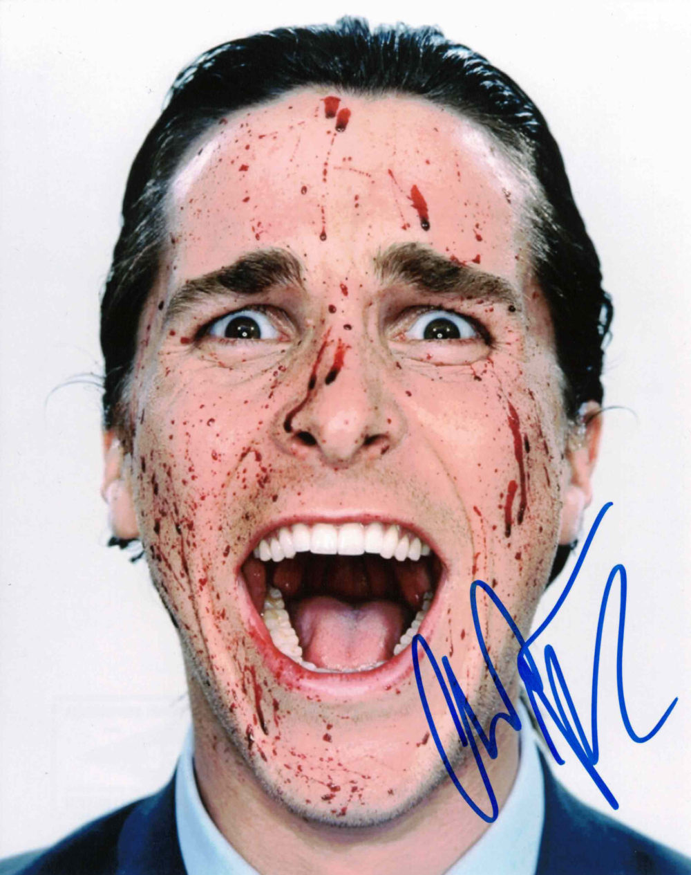 Christian Bale - autogram