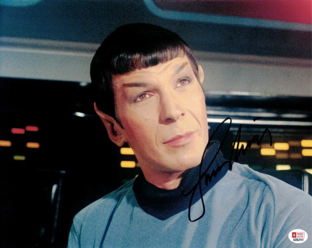 Leonard Nimoy / Star Trek - autogram