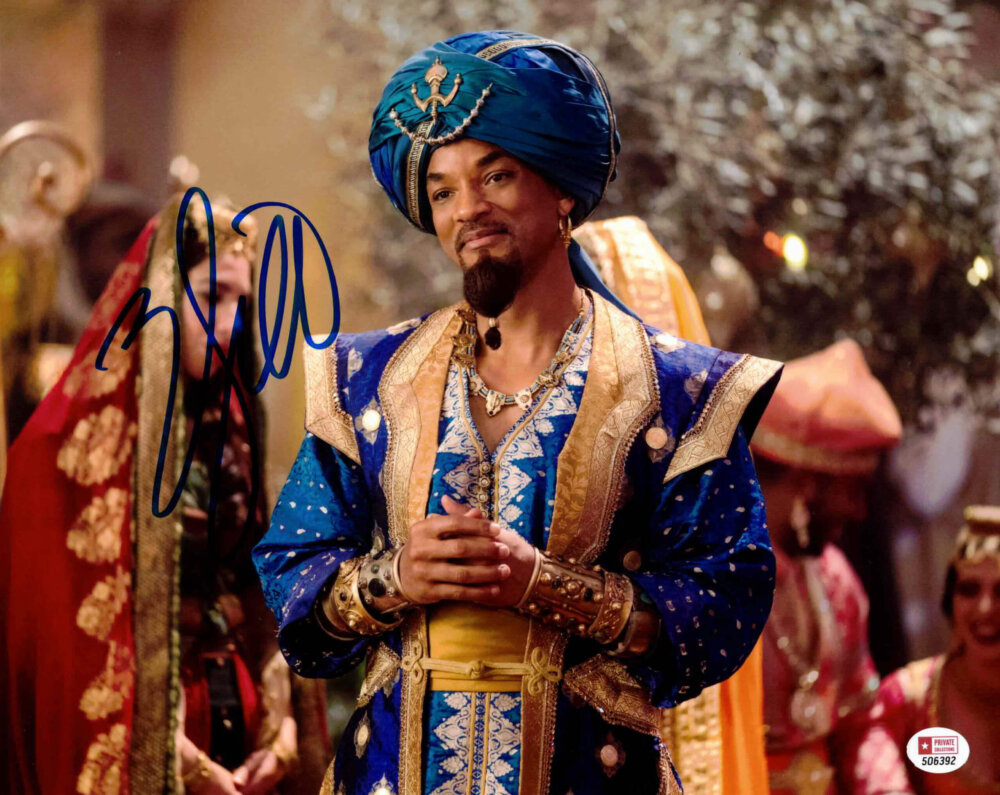 Will Smith / Aladin - autogram